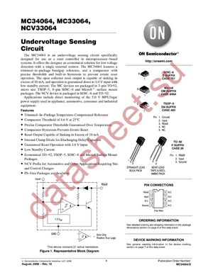 MC33064D-005 datasheet  